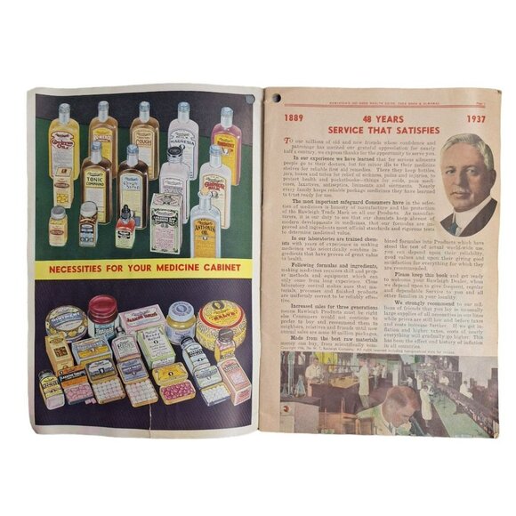 Rawleighs Good Health Guide Almanac 1937 Cook Book Recipes Articles Home Farm - Picture 7 of 8